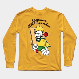 Genuine All Rounder Aussie Cricket Quote T-Shirt Long Sleeve T-Shirt